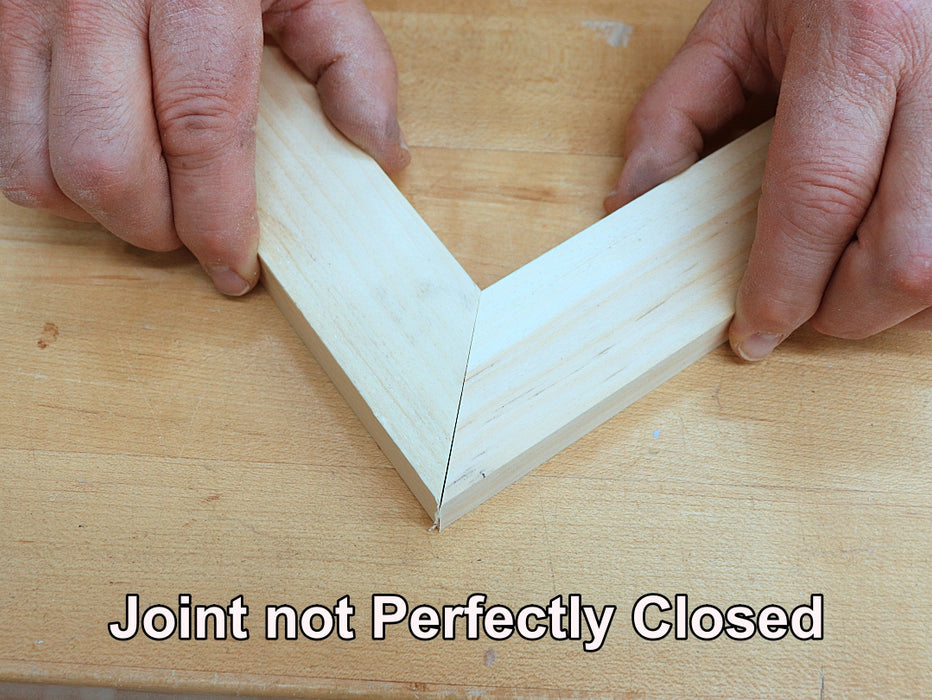 Miter Joint not closed