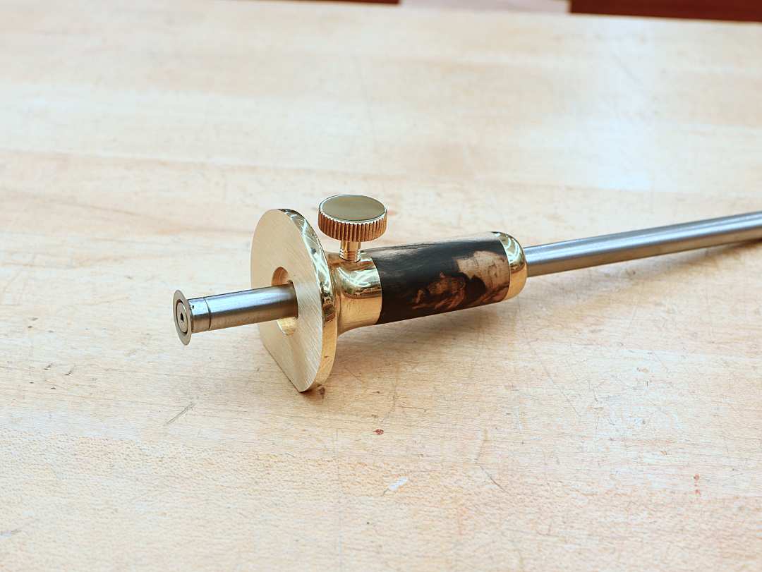 Rob Cosman's Limited Edition marking Gauge; Black and White Ebony