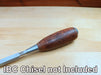 Chisel Handle: Amboyna Burl