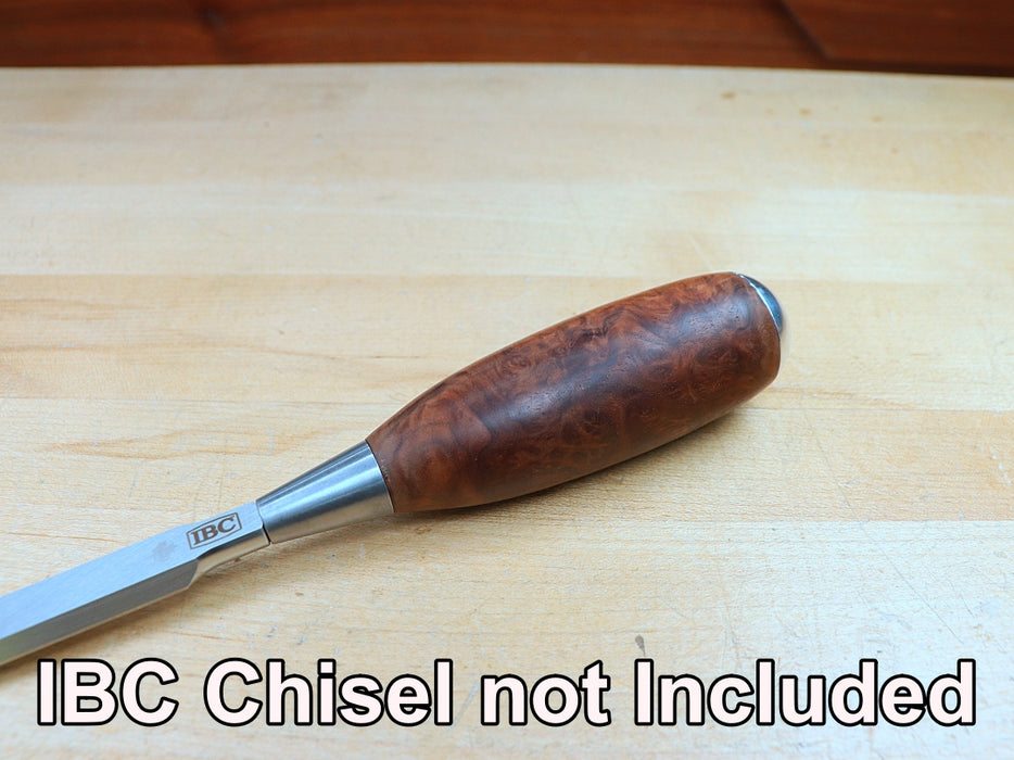 Chisel Handle: Amboyna Burl