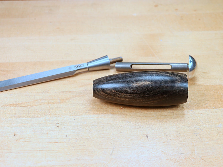 Chisel Handle: Gaboon Ebony