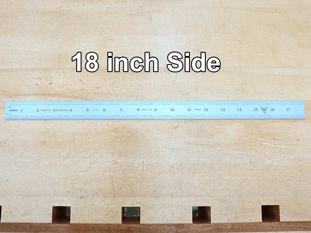 Copy of PEC Ruler: 450mm / 18 inch