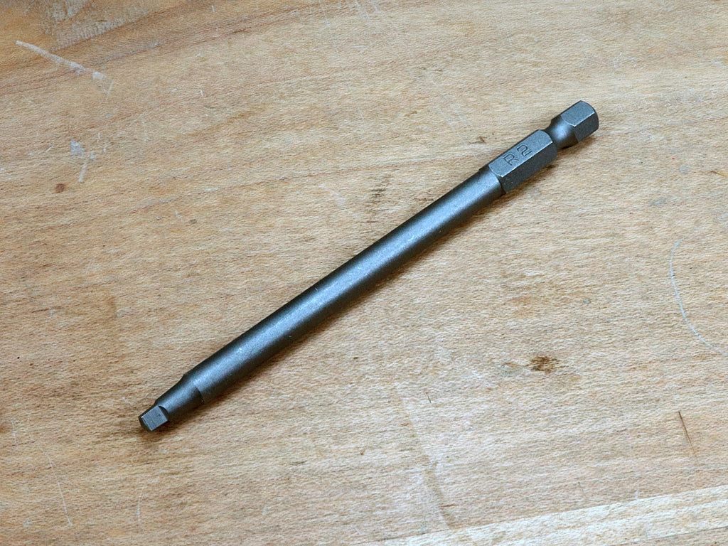 Robertson Drive Bit: #2, 4 inches — RobCosman.com