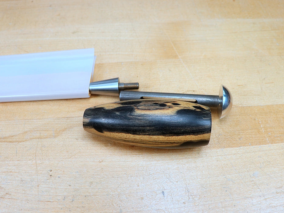 Chisel handle: Black & White Ebony