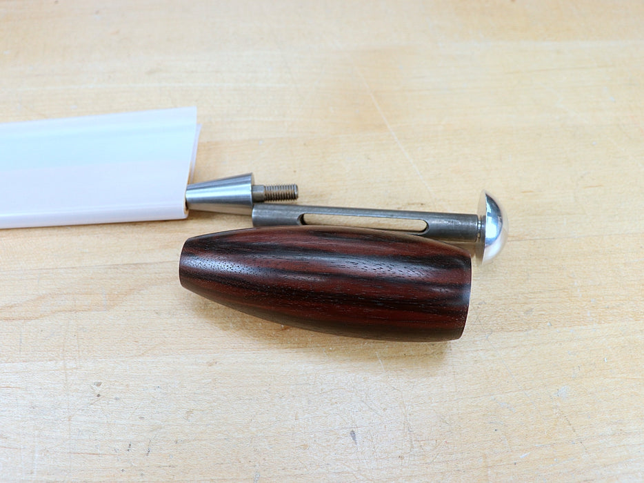 Chisel Handle: Macassar Ebony