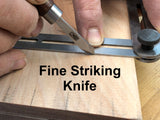 IBC fine striking knife being used