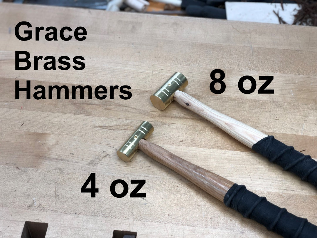 4 oz. Brass Hammer for Gunsmiths, Jewelery Hobby Craft