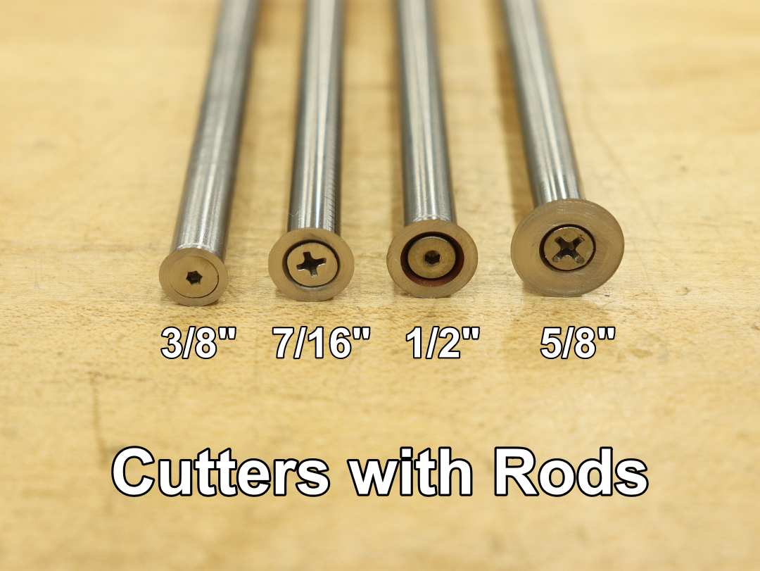 Rob Cosman marking Gauge Cutters with Rods