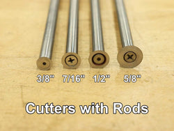Rob Cosman marking Gauge Cutters with Rods