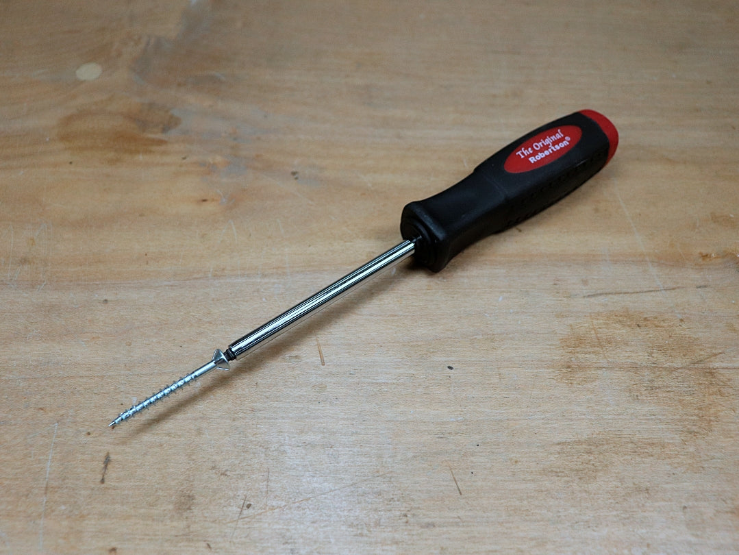 Robertson Junior Screwdriver #2 (Red) "Cling-Fit" 