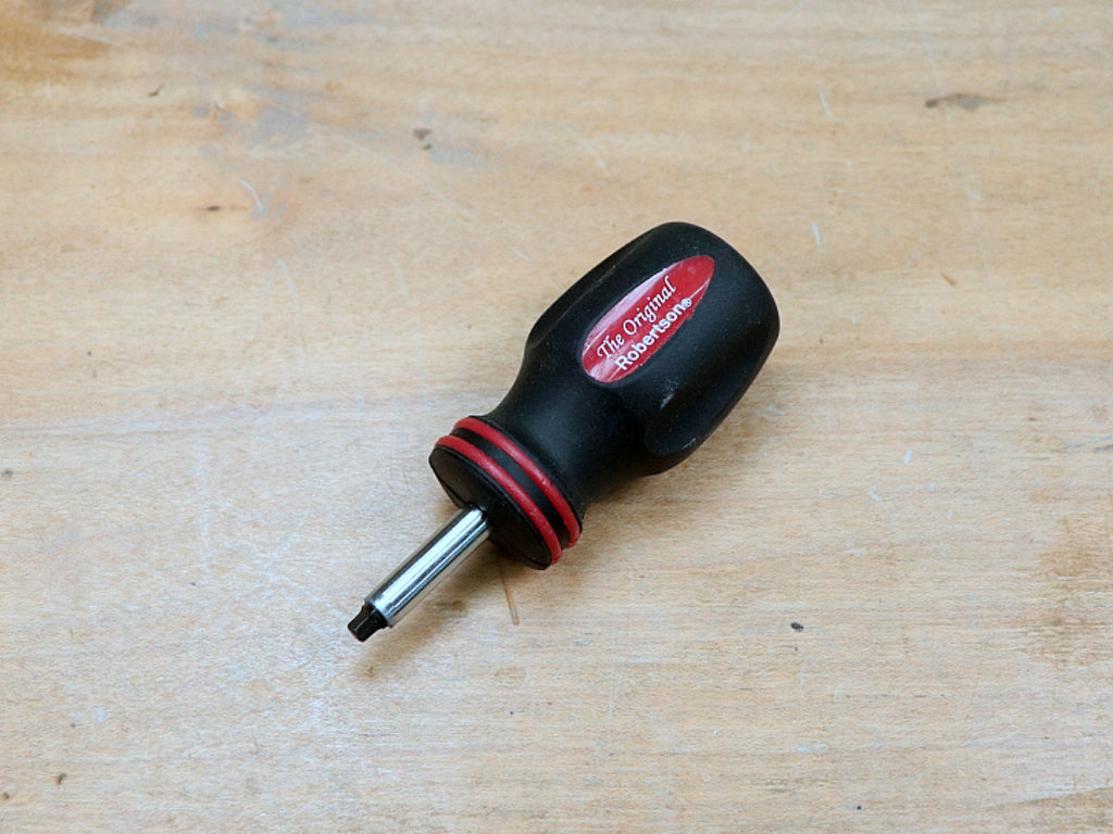 Red Robby Tool Robertson Stubby Screwdriver #2 (Red) | RobCosman.com