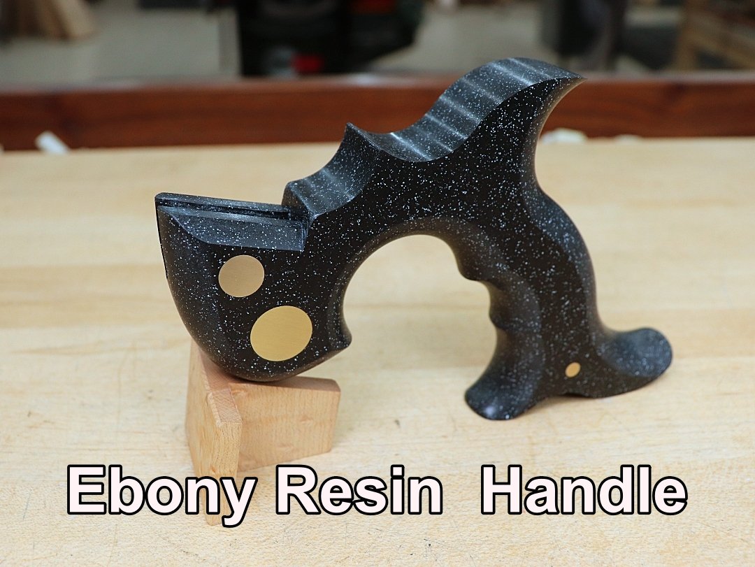 Rob Cosman's Ebony Saw handle