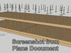 Sample picture from the plans document that comes with the Cosman Workbench video
