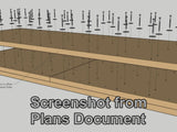 Sample picture from the plans document that comes with the Cosman Workbench video