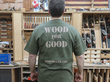 Rob Cosman T-Shirt Wood for Good back