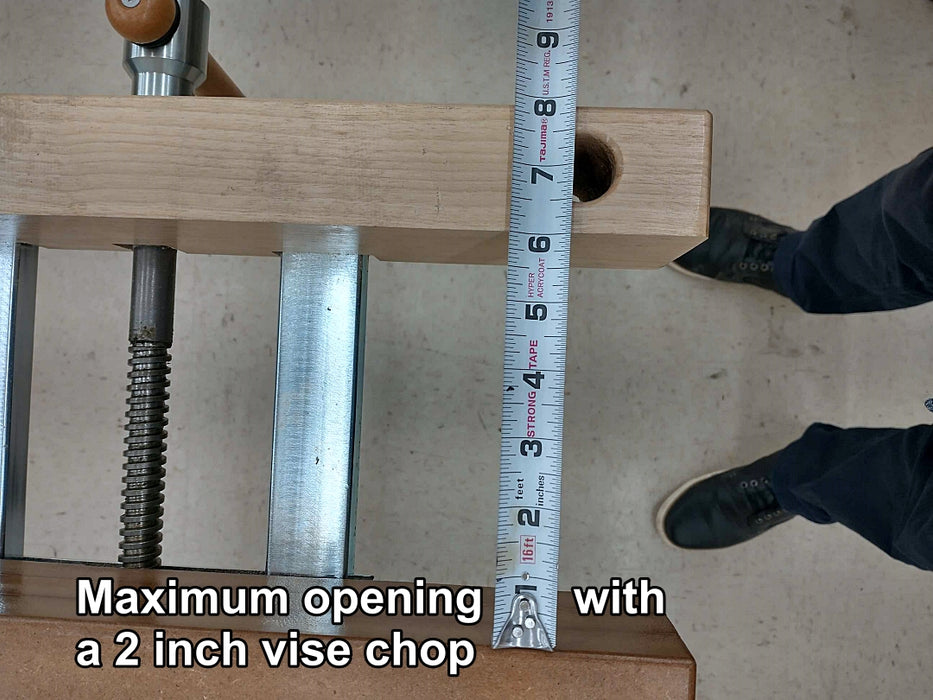 Sjoberg vise maximum opening