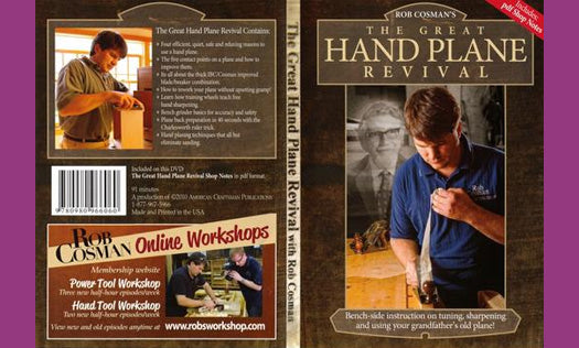 Video: The Great Hand Plane Revival